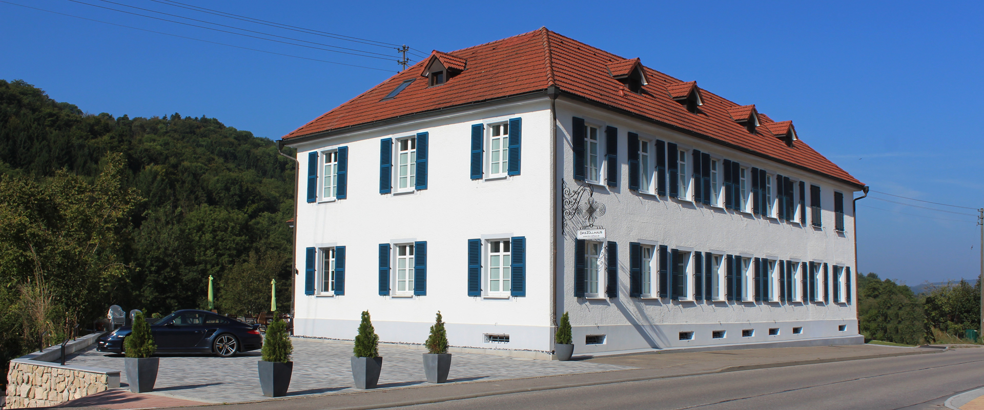 DAS ZOLLHAUS - Altes Zollhaus in Riedern am Sand (Klettgau) Ansicht von Nordosten